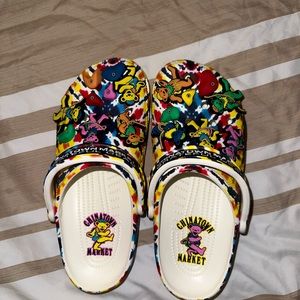 Grateful Dead x Chinatown Market Crocs